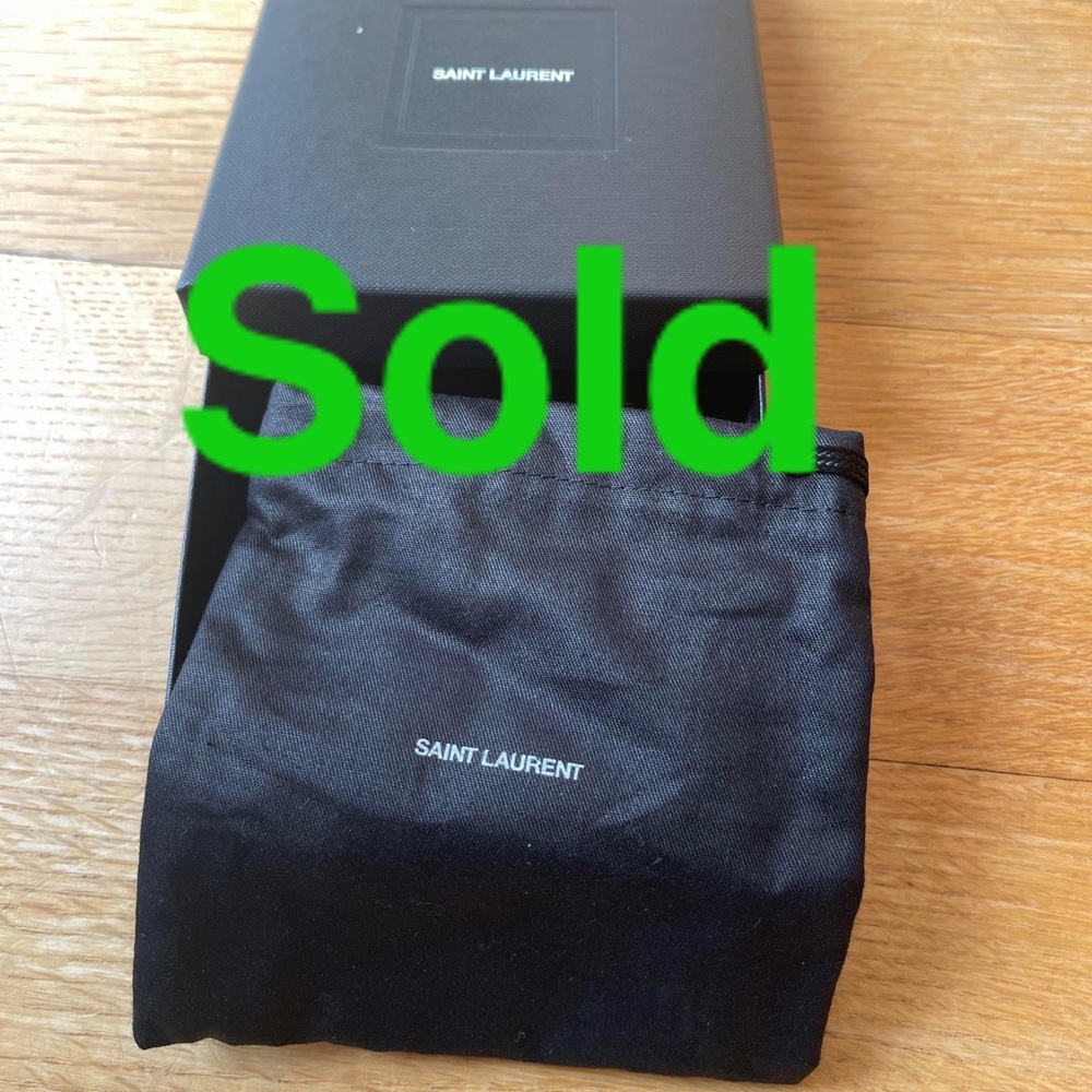Authentic YsL Saint Laurent Gift Box and Dust bag